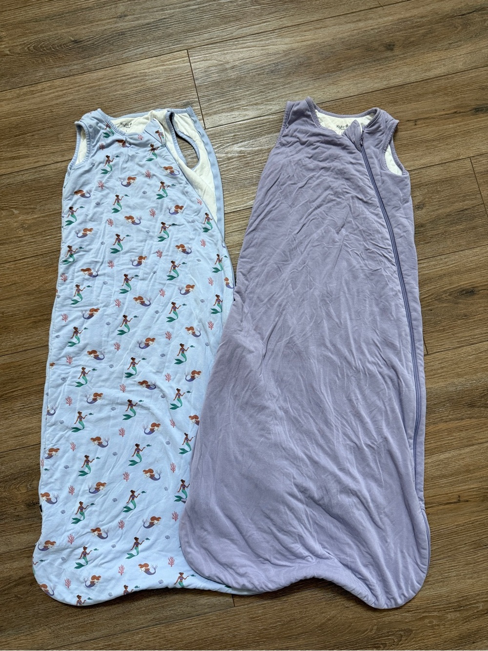 Kyte Baby Sleep Sack - Lavender and Mermaid Print. Size large 1 tog